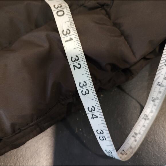 J. Crew Long 'Wintress Puffer' Jacket in Black Size Medium Petite - Picture 12 of 13